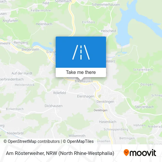Am Rösterweiher map