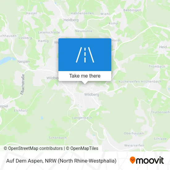Карта Auf Dem Aspen