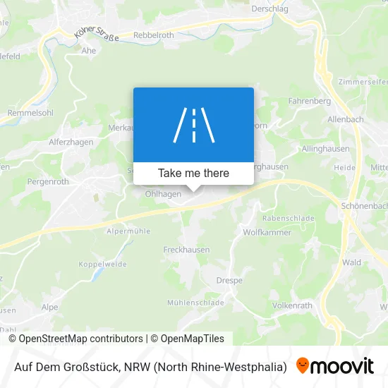 Карта Auf Dem Großstück