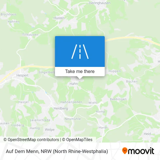 Auf Dem Menn map