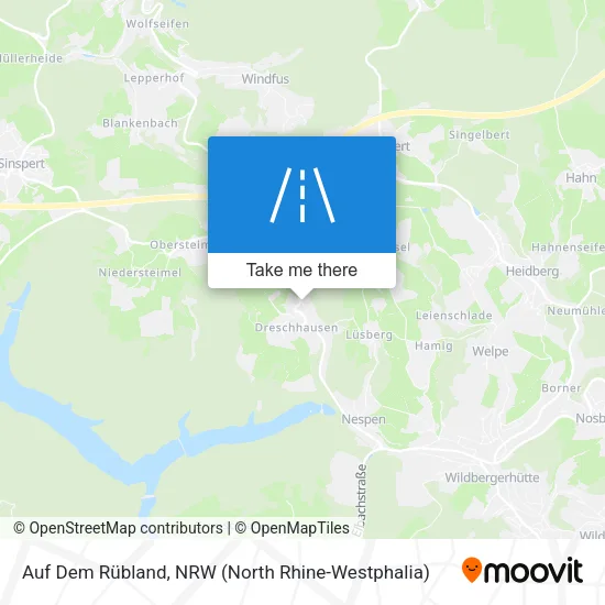 Карта Auf Dem Rübland