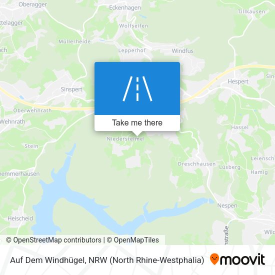 Auf Dem Windhügel map