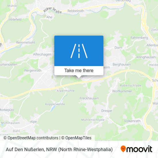 Auf Den Nußerlen map