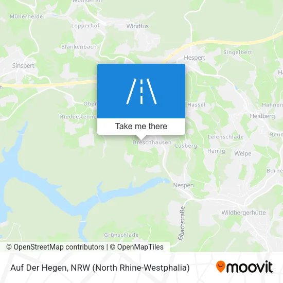 Карта Auf Der Hegen
