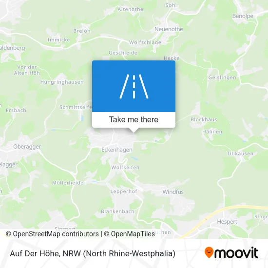 Карта Auf Der Höhe