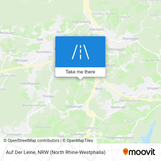Auf Der Leine map