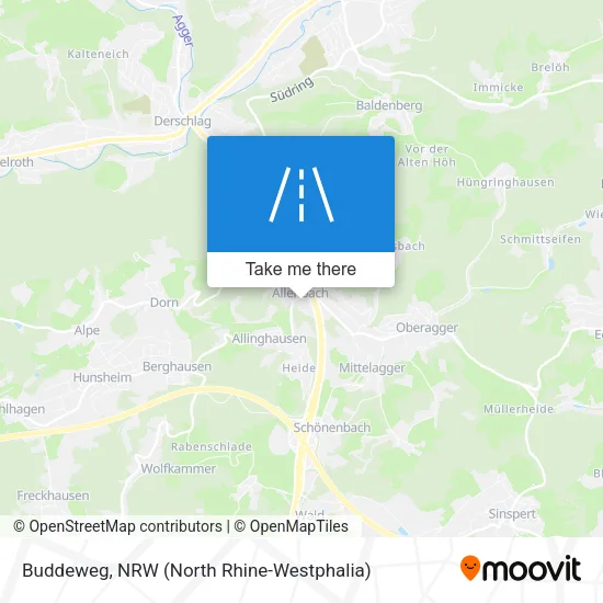 Карта Buddeweg