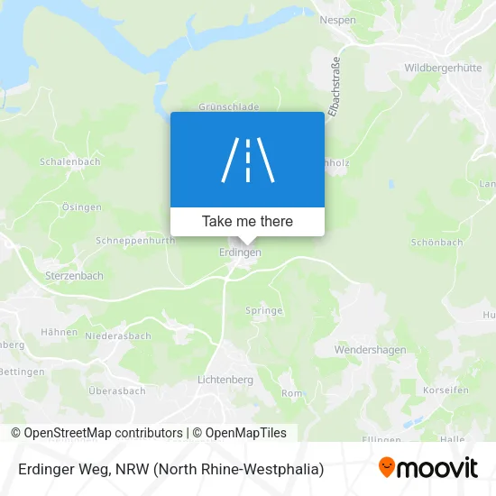 Карта Erdinger Weg