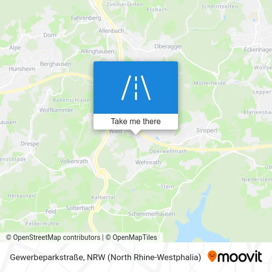 Карта Gewerbeparkstraße