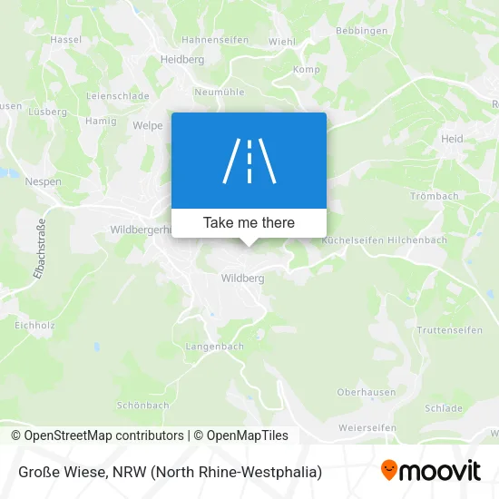 Карта Große Wiese