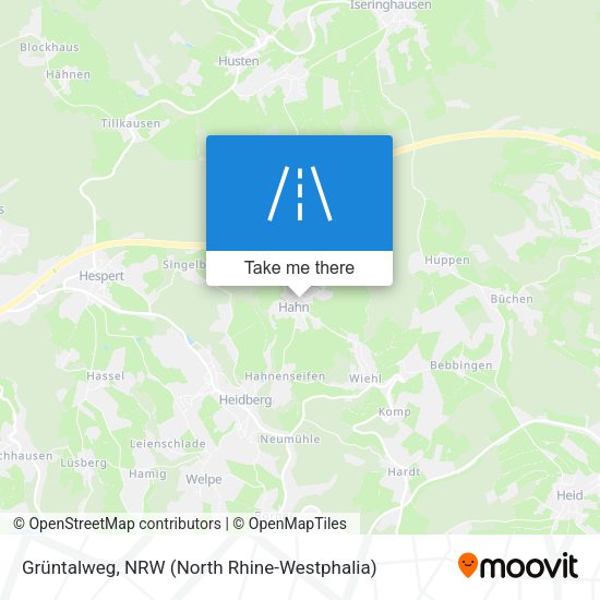 Grüntalweg map