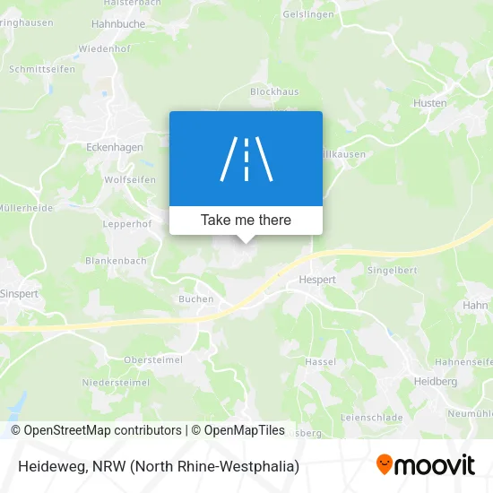 Карта Heideweg