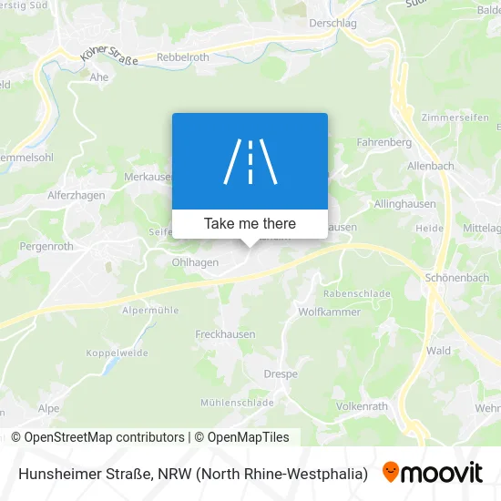 Карта Hunsheimer Straße