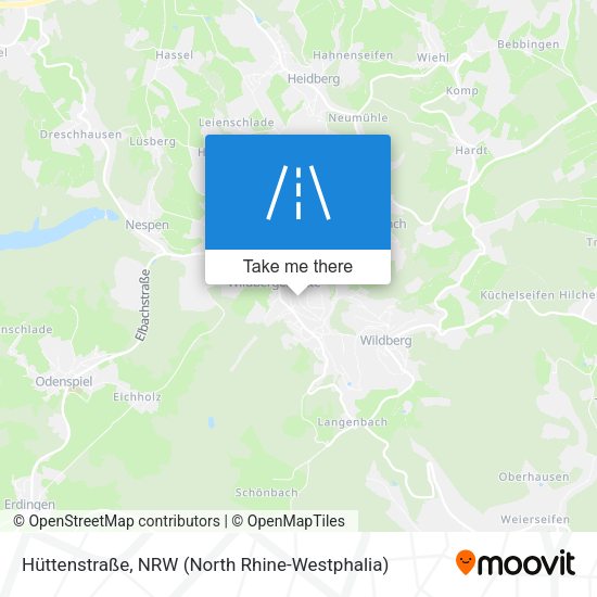 Hüttenstraße map