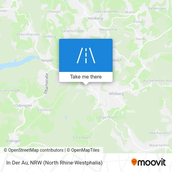 Карта In Der Au