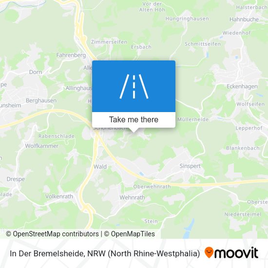 In Der Bremelsheide map