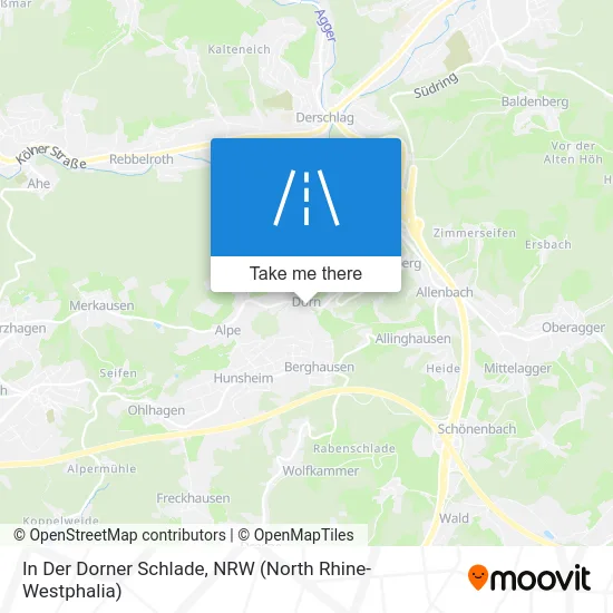 In Der Dorner Schlade map