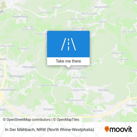 In Der Mähbach map