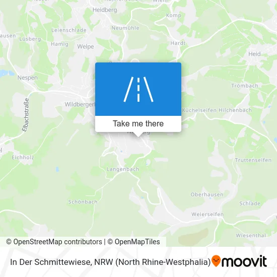 In Der Schmittewiese map