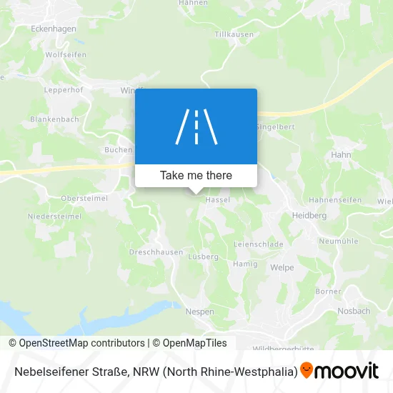 Nebelseifener Straße map