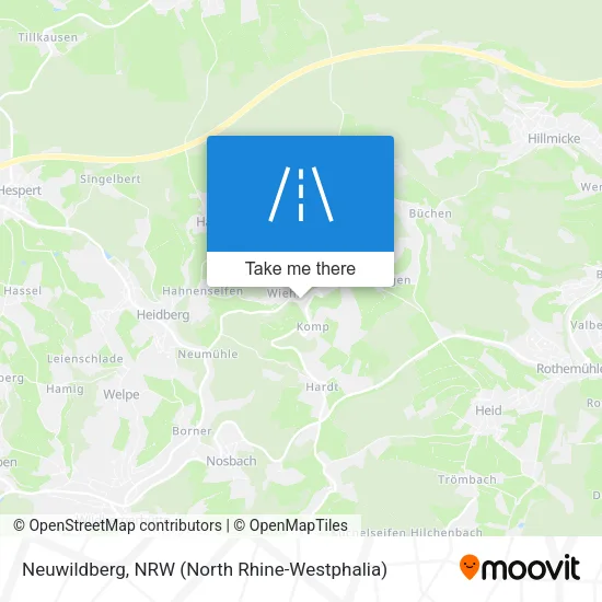 Карта Neuwildberg