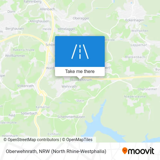 Карта Oberwehnrath