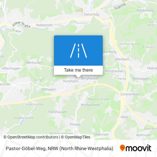 Pastor-Göbel-Weg map