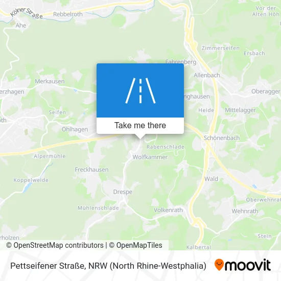 Pettseifener Straße map
