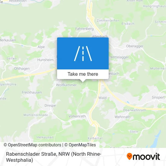 Карта Rabenschlader Straße