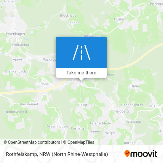 Карта Rothfelskamp