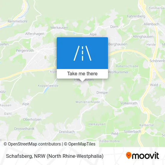 Карта Schafsberg