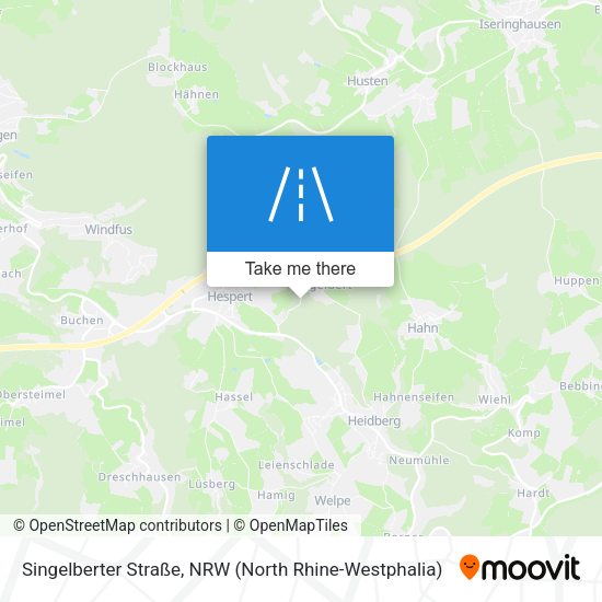 Singelberter Straße map