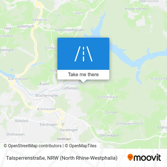Talsperrenstraße map