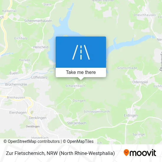 Zur Fletschemich map
