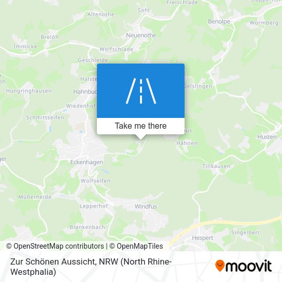 Zur Schönen Aussicht map