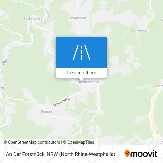 An Der Forstnück map