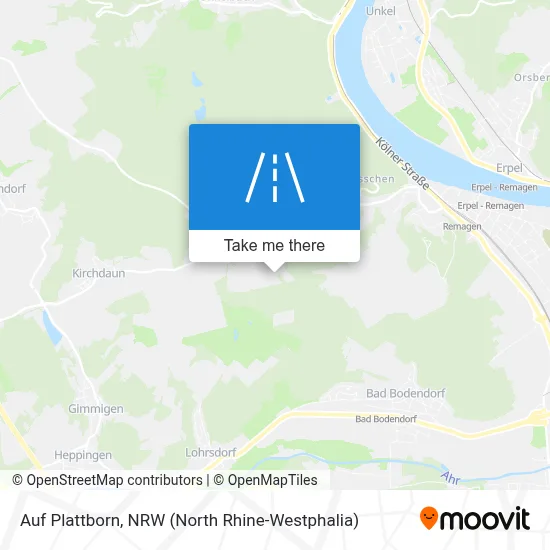 Auf Plattborn map