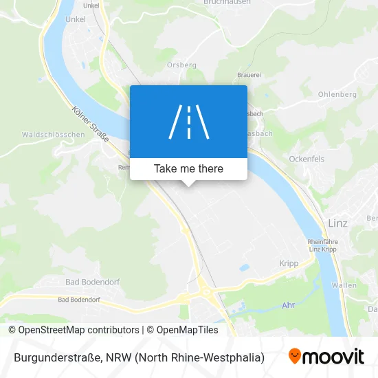 Burgunderstraße map