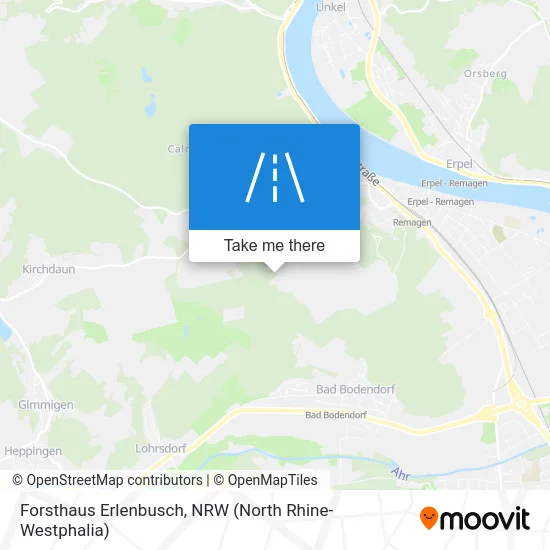 Forsthaus Erlenbusch map