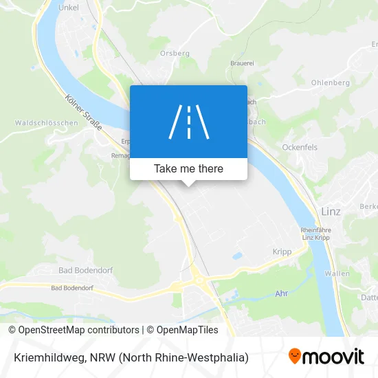 Kriemhildweg map