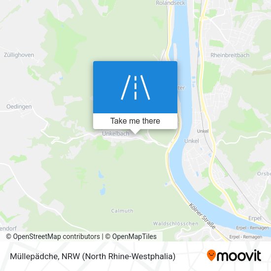 Müllepädche map