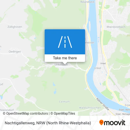 Карта Nachtigallenweg