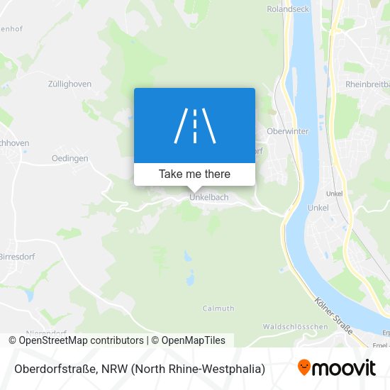 Oberdorfstraße map