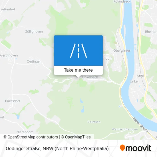 Oedinger Straße map