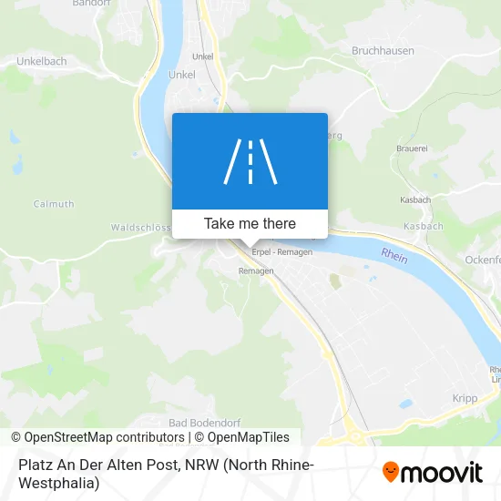 Карта Platz An Der Alten Post