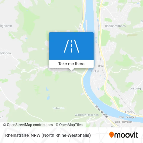 Rheinstraße map