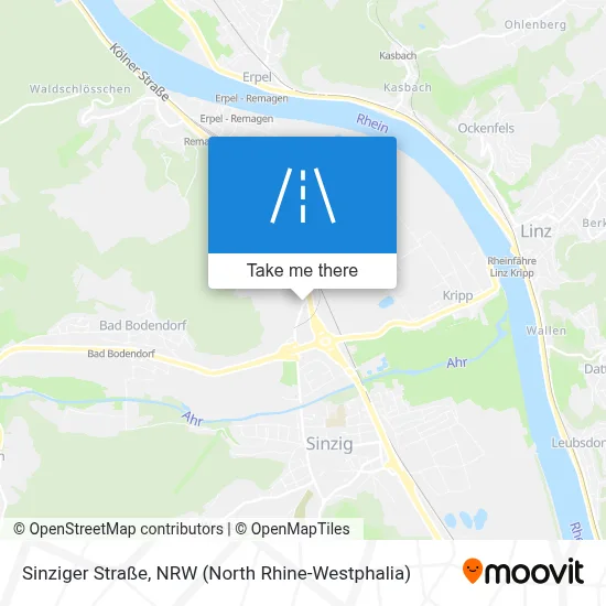Sinziger Straße map