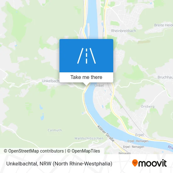 Карта Unkelbachtal