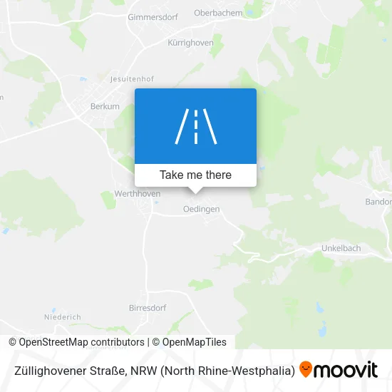 Züllighovener Straße map