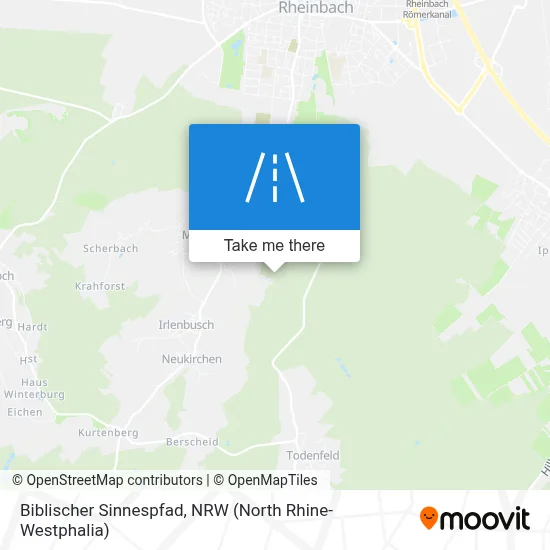 Biblischer Sinnespfad map